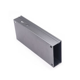 Boîtier en aluminium anodisé pour extérieur usiné CNC sur mesure, boîtier d'extrusion, boîtier d'instrument électronique PCB
