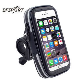 Bike Front Tube Breathable Mesh Speaker Bag Bicycle Cycling 7-inch Phone  Touchscreen Storage Bag Wholesale