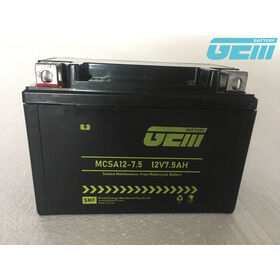 BATTERIE MOTO ACIDE 12v 7Ah 3A SLL - Leader Moto