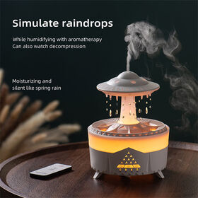 Buy REMAXX Flame Humidifier With Aroma Diffuser 180ml, Auto Shut-Off  Feature, Ultrasonic, Essential Oil Diffuser