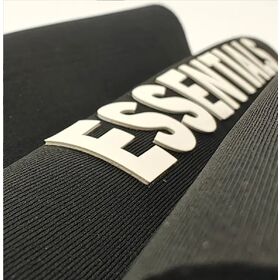 Vente en gros d'usine, logo 3D personnalisé, impression silicone, transfert thermique, étiquette de transfert 3D