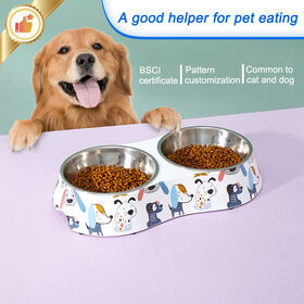 iUcar Dog Feeders Automatic Pet Feeders for Dogs Cats with Large