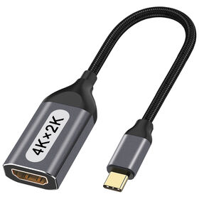 Comprar USB C tipo C a HDMI, compatible con USBC a HD-MI, Cable de