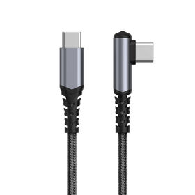 Câble de jeu à prix d'usine, boîtier en aluminium, SR long, câble USB C vers C, pour jouer.