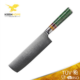 Buy Wholesale China 7 Inch Cleaver Knife Damascus Chinese Cleaver Chopper  67 Layers Damascus Steel Vg10 Kitchen Knife & Chef Kitchen Knife Damascus  Knife at USD 37