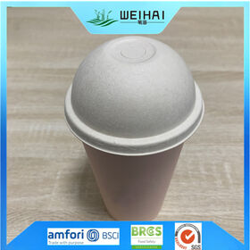 Buy Wholesale China Biodegradable Sugarcane Bagasse Coffee Cup Paper Pulp  Moulded Tea Hot Drink Cups With Die-cut Mouth Lids Cold Icy Cup For Beverage  & Biodegradable Cups at USD 0.025