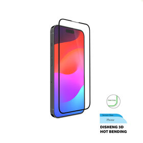 Protector de pantalla de cristal templado de privacidad de cubierta  completa 2.5D para iPhone 15 Pro Max, Precio bajo Protector de pantalla de  cristal templado de privacidad de cubierta completa 2.5D para