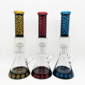 13" Shiny Designer Beaker Water Pipe – 4aceswholesale