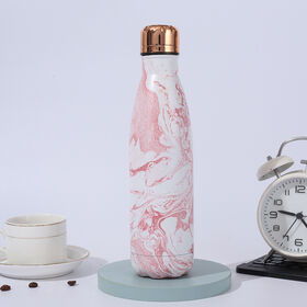 Classic 750ml Cola Shape Double Wall Vacuum Insulated Stainless Steel Water Bottle