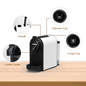 Buy Wholesale China 4 In 1 Multi-capsule Coffee Maker Dg Capsule Nes Capsule  Coffee Machine With Capsule Storage Function & Coffee Maker at USD 47