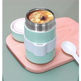 Stainless Steel Insulated Lunch Box Soup Holder 400Ml Portable