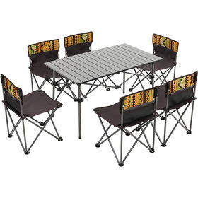 Table pliable portable Léger Camping Mobilier d'extérieur Tables