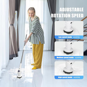 Wholesale ANS-8050 7-in-1 2 Speeds Electric Spin Scrubber Handheld