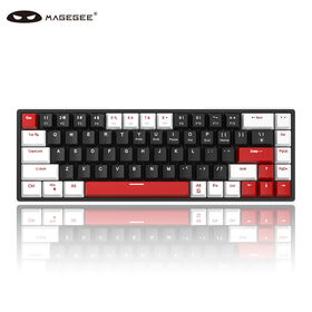 Clavier mécanique MageGee 75 % clavier de jeu filaire avec - Temu