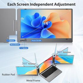 Moniteur Portable PC Écran Tactile LCD IPS TFT 7 Ordinateur