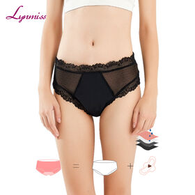 Wholesale Ladies Shiny Panties Cotton, Lace, Seamless, Shaping