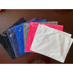 Mikrofaser-Wasserabsorbierendes Handtuch zum Fabrikpreis, Sporthandtuch, Golfhandtuch mit Haken