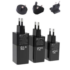 Interchangeable plug ac dc power adapter PD fast charger with 45w 65w 100w UK US AU EU available