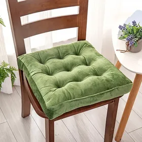 24 X 24 Round Chair Cushion,velvet Sofa Cushion,with Handle Chair Pads/thicken  Baroque Chair Seat/meditation Chair Pad,poufs/floor Cushion 