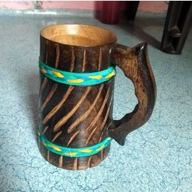 Wooden Big Belly Cups Handmade Natural Spruce Wood Cups – NILE VALLEY  INVESTMENTS LLC