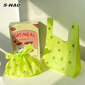 Hot OEM Custom Printing Biodegradable Eco-friendly compostable PLA Biodegradable plastic bags for Clothes trash retail kitchen