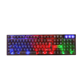 MEMBRANE WIRED GAMING KEYBOARD USB2.0 UNIQUE TRANSPARENT DESIGN SILENT MEMBRANE SWITCHES FOR WINDOWS PC MOUSE
