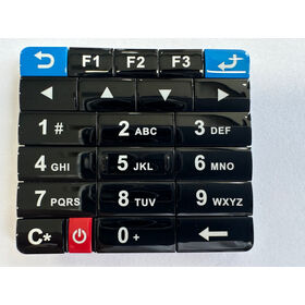 China Membranschalter aus Kunststoff und Silikonkautschuk, Tastaturen aus Kunststoff-Silikonkautschuk, Keypads, Tasten