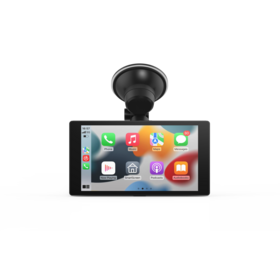 Hot Sales Portable Wireless CarPlay and Android Auto Display Mirror Reverse Rear View, CarPlay Full Touch Screen Car Stereo