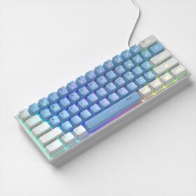 Compre Teclado Mecánico De Máquina De Escribir Retro De Tamaño Completo De  104 Teclas Con Teclas Punk y Teclado Mecánico de China por 27.5 USD