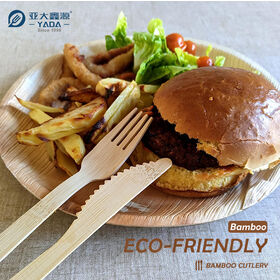 YADA Factory supply Bamboo cutlery Spoon Disposable Bamboo Spoon For Picnic Restaurant Party take-away food 170mm