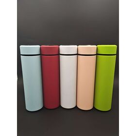OEM Intelligent insulation cup touch display temperature water cup creative portable couple cup business gifts large-capacity