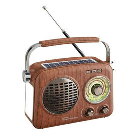 Buy Wholesale China Custom Vintage Antique Desktop Home Radio Usb  Rechargeable Am Fm Sw Shortwave Radio Receiver & Vintage Radio at USD 16.5