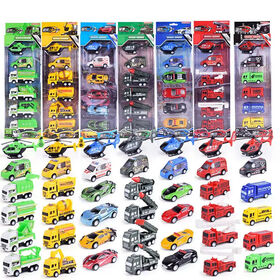 Set De 50 Coches De Carreras De Retroceso | Metal Y Plástico | Incluye Caja De Almacenamiento | Regalo Para Niños +3 Años