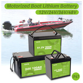 Batterie Lithium 12 Volts 200 Ah - Bass Boat Center