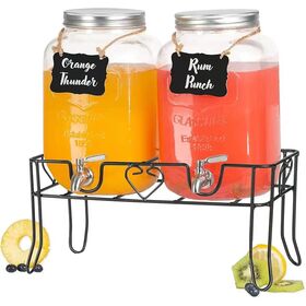 Mason Jar Drink Dispenser 1.5 Gallon - Prime Time Party and Event Rental
