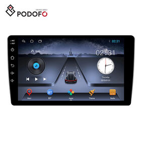 9 pulgadas doble Din coche estéreo 2G+32G Android 13 multimedia reproductor  Bluetooth pantalla táctil Radio con 24 Radio tema espejo enlace pantalla