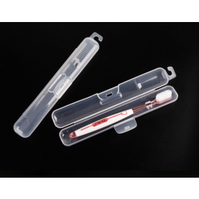 Toothbrush Case Portable Transparent Travel Size Toothbrush Holder Toothbrush Carrying Box Plastic Storage Container for Traveling