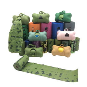 Custom Epi Biodegradable Dog Poop Bag Bio Degradable Compostable Scented Eco-Friendly Pet Dog Waste Poop Bags For Pet Poop