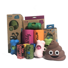 Bolsas para excrementos de perro 100% Pla biodegradables y ecológicas, personalizables, de alta calidad al por mayor de Rundongyang