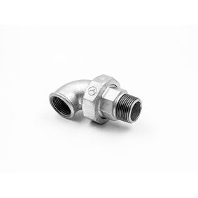 Male / Female Elbow 90D Galv Fitting- 32mm – Aluminium Flanges