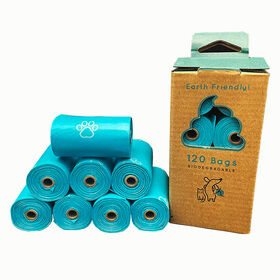 Eco Friendly Products 2023 Plastic Pet Waste Poo Bag Guaranteed Leak Proof Disposable Biodegradable Thick Dog Poop Bags