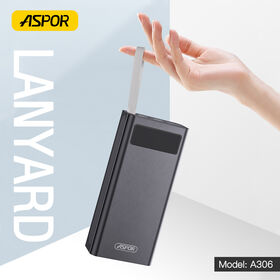 aspor a355 5000mah slim portable charger