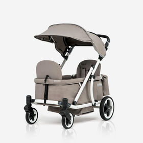 FOX Remorque à vélo poussette pliable pour le trasport 1 enfant jogger  chariot