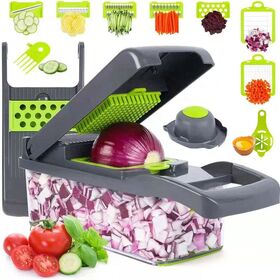 Abs Multifunctional Manual Slap Chop Food Fruit Vegetable Chopper