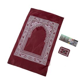 Wholesale Customised Size Mosque Muslim Prayer Blanket Rug - China