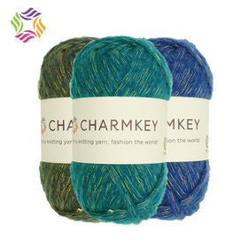 Charmkey Colorful Fashion Yarn Crochet Fancy Yarn Gold Color Lurex Metallic  Yarn for Knitting - China Metallic Yarn and Gold Color Lurex Metallic Yarn  price