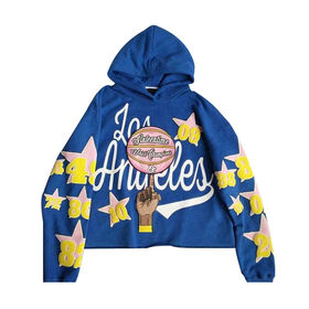 Sweats à Capuche Streetwear de Haute Qualité, Pull Oversize avec Logo Imprimé, Sans Cordon, Ourlet Brut Coupé, Sweat à Capuche Effet Vieilli pour Homme