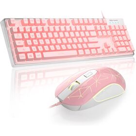 Clavier de jeu mécanique et souris combiné filaire RGB LED