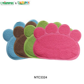 Buy Wholesale China Durable And Non-slip Cat Litter Mat,eva And Rubber  Material With Litter Mesh. & Pet Mats at USD 4.59