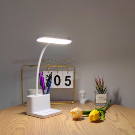 Lampe de table pliante à bras long pour la protection des yeux, lampe à  clip LED